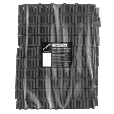 Imagem de Espaçador Plástico Multiapoio Tipo Centopeia Tramontina 25 X 243 Mm Para Ferragens (saco Com 100 Un.)