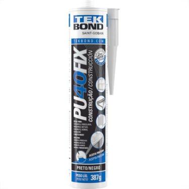 Imagem de Cola Pu40Fix Tekbond Preto 387G/280Ml