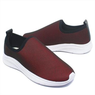 Imagem de Tenis Meia Feminino Casual Calçe Facil Furinho - Annabê Calçados, Vinh