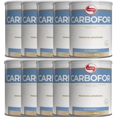 Imagem de Kit 10X Carbofor - 400g Sem Sabor - Vitafor-Masculino
