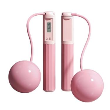 Imagem de Corda de pular com balcão, treinador de fitness inteligente sem fio – Corda de pular para exercícios com contador | para casa, ambientes internos, atividades ao ar livre, exercícios, fitness, homens