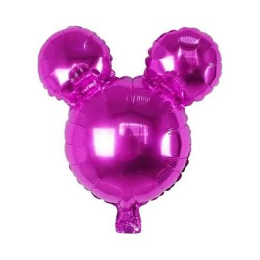 Imagem de Balões Mickey E Minnie Mouse 10pcs 40X40CM Em Papel Alumínio Para Deco