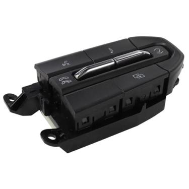 Imagem de GM Genuine Parts 13552663 Interruptor de controle de rádio preto (direito)