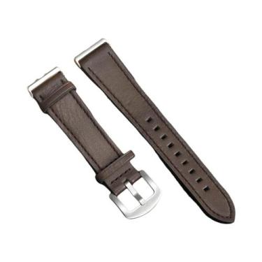 Imagem de Pulseira De Couro Para Relógio Esportivo Samsung Galaxy Fit 3, Acessór