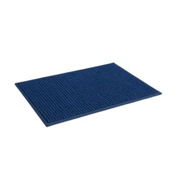 Imagem de Kit Tapete Banheiro Antiderrapante, tapete absorvente banheiro,design elegante, absorvente e durável para casa (1,Azul Escuro)