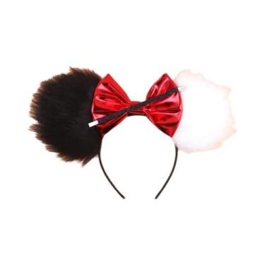 Imagem de Tiara De Orelhas De Rato Do Castelo Da Disney Com Fogos De Artifício P