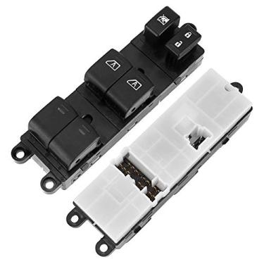 Imagem de aqxreight Interruptor de Controle Mestre da Janela Elétrica Dianteira Esquerda Adequado para Pathfinder 2007-2012 25401-ZP80A um para Os Padrões de Qualidade OEM Master Aftermarket Power Direct
