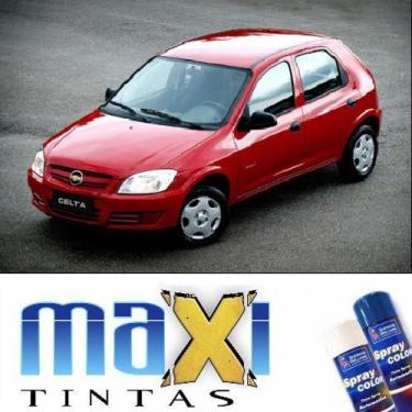 Imagem de Spray automotivo vermelho lyra + spray verniz 300ml - Sherwin Williams