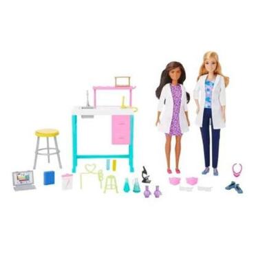 Imagem de Conjunto de laboratório de ciências da Barbie Mattel HJY95