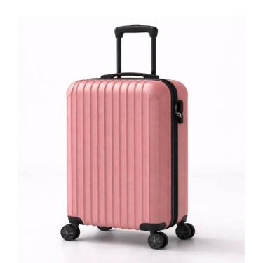Imagem de Mala De Bordo Rígida Abs Rose Com Rodas 360° Viagem Elegante, Leve E Pronta Para Te Acompanhar Em Qualquer Destino