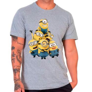 Imagem de Camiseta desenho minions camisa masculina lançamento 01 - DESIGN CAMIS