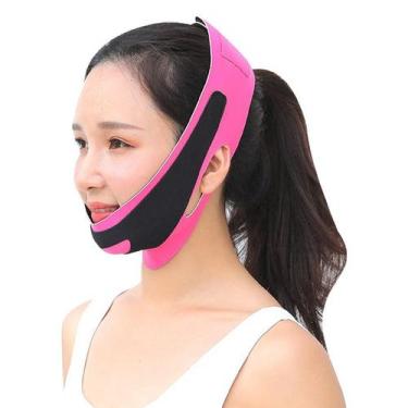 Imagem de Máscara Facial Noturna para Emagrecer Rosto V-Line - Cinta Face Liftin