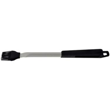 Imagem de Pincel Tramontina Churrasco Inox Black com Cerdas Silicone, Preto