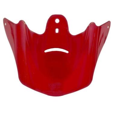 Imagem de Pala Pro Tork Capacete Liberty Solid Peça Reposição Reparo, VERMELHO, 