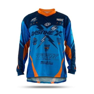 Imagem de Camisa Infantil Motocross Trilha Enduro Pro Tork Insane x Criança Off 
