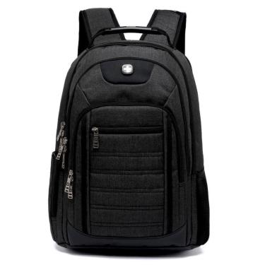 Imagem de Mochila Executiva Reforçada Bolsa Notebook Alça Ajustável-Masculino