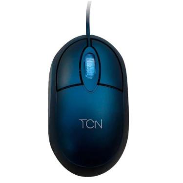 Imagem de Mouse Óptico TCN com Fio USB 1200DPI Preto
