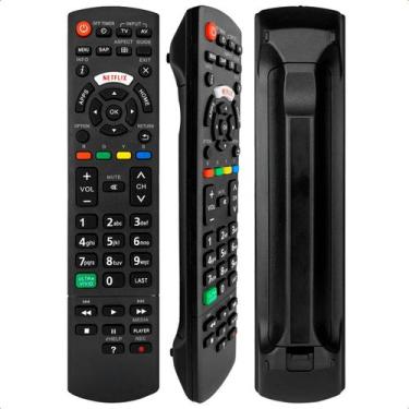 Imagem de Controle Remoto para TV Panasonic TC32ES600B Compatível com Netflix Al