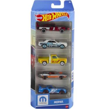 Imagem de Hot Wheels Carrinhos Mopar Pac Com 5 Und Colorido