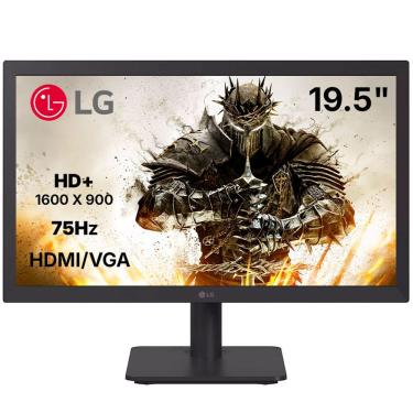 Imagem de Monitor LED 20U401A-B 19,5" 1600x900 HD+ Painel TN 75Hz com HDMI VGA VESA e Saída Fone LG