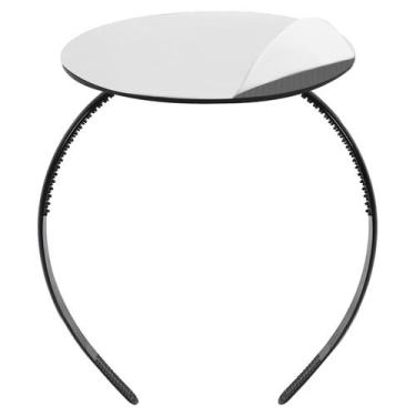 Imagem de Tiara para Capelo de Formatura EMOOULI Firme Antideslizante Preta