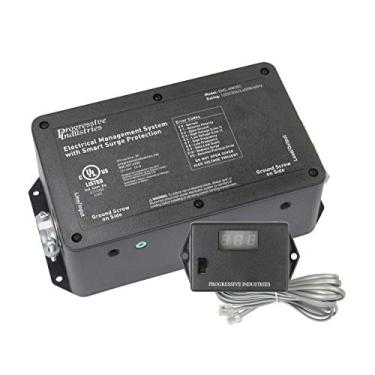 Imagem de Progressive Industries Protetor contra sobretensão EMS de 30 Amp para serviço pesado — Proteção contra surtos com tela integrada e detecção de falhas — EMS-HW30C