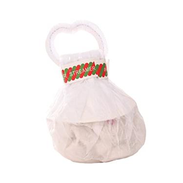 Imagem de Beistle 5 peças sem bagunça confetes de papel para véspera de ano novo, casamento, aniversário, lembrancinhas de festa de formatura, 7,6 cm x 6,3 cm, branco