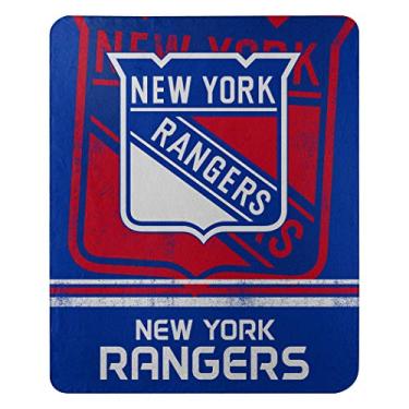 Imagem de The Northwest Company Cobertor de lã NHL New York Rangers "Fade Away", 127 cm x 152 cm, azul