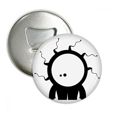 Imagem de Emblema Multifuncional Universe Alien Monster Cyclops Abridor de Garrafas Ímã de Geladeira