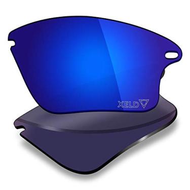 Imagem de Lentes de reposição para Oakley Fast Jacket XL - Opções, Xeld Polarized - Desire Blue, One Size