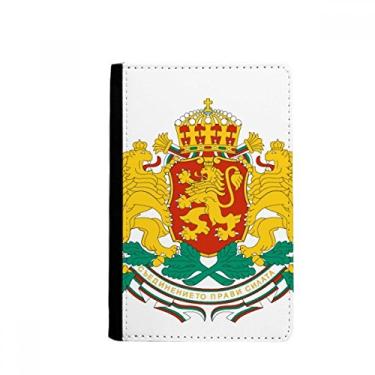 Imagem de Porta-passaporte com emblema nacional Sofia Bulgaria Carteira Notecase Burse Bolsa para cartão