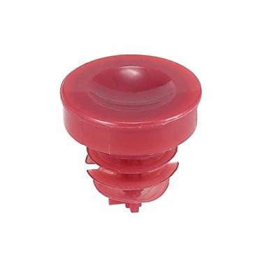 Imagem de X AUTOHAUX 53697-SB3-952 Tampa do reservatório da bomba de direção hidráulica vermelha para Honda Civic Odyssey Accord CR-V para Acura RL RDX MDX