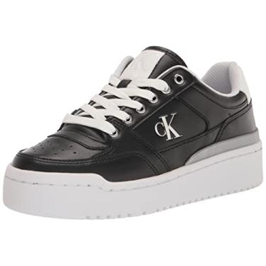 Imagem de Calvin Klein Tênis feminino Alondra, Preto 001, 40