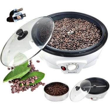 Imagem de CNAOHGHN Máquina de torrar café de grande capacidade 1200 W, Pequeno Torrefador Café Doméstico,temperatura multifuncional ajustável, torrador de café para café, pipoca, cereais, feijão