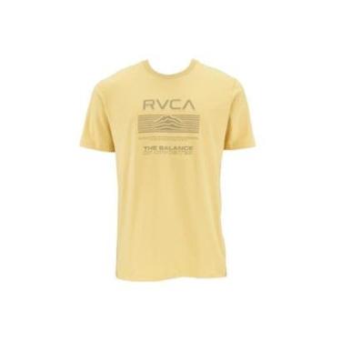 Imagem de Camiseta Rvca Altimeter Amarela - Masculino-Masculino