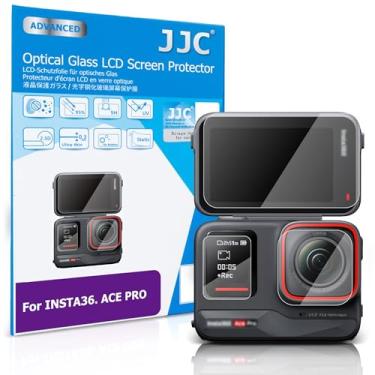 Imagem de Kiorafoto Protetor de tela para Insta360 Ace Pro, vidro temperado com dureza 9H antiarranhões e impressões digitais, 1 pacote