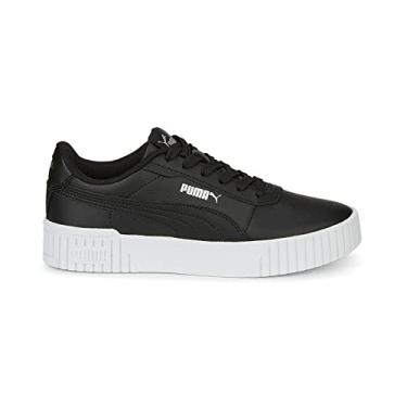 Imagem de PUMA Tênis infantil unissex Carina, Puma Preto-puma preto - prata puma, 20 BR