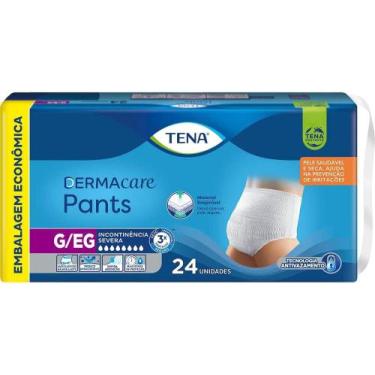 Imagem de Fralda roupa adulto tena pants dermacare g/eg 24 unidade