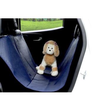 Imagem de Protetor Pet De Veiculo Para Banco Traseiro - deccoralle, Azul Marinho