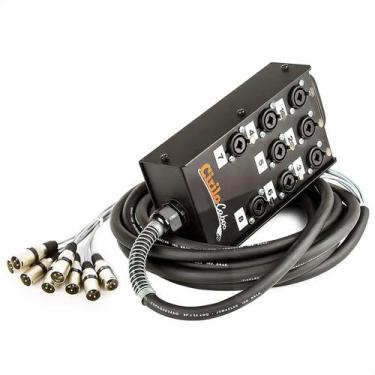 Imagem de Medusa 8 Vias com Conectores Combo - 50 Metros - CIRILO CABOS