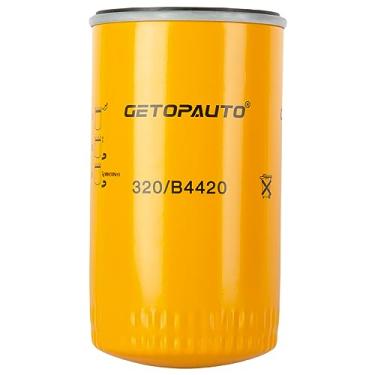 Imagem de GETOPAUTO Filtro de óleo 320/04133 320/B4420 compatível com JCB 3C 3CX 3D 3DX 4C 4CN 4CX 1110 1400B 1550B 1600B 1700B 214 215 216 217 411 412 4444 526 528 531 533 535 536 541 531-70 536-60