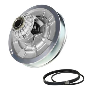 Imagem de JDMON Embreagem acionada em alumínio com correias compatíveis com carrinho de golfe YAMAHA GAS G29 YDRA Drive 2007-up, Drive2 2017-up Substituição para JW1-G6202-02-00 JW8-G6202-10-00