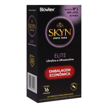 Imagem de Preservativo Skyn Elite sem Látex Ultrafino Hipoalergênico Caixa com 1