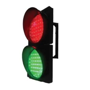 Imagem de Semáforo led bivolt 110/220 verde vermelho - VM ENGENHARIA