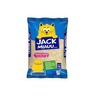 Imagem de Jack Miau Granulado Sanitário De Mandioca Para Gatos 1kg