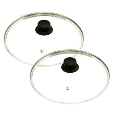 Imagem de Tampa vidro temperado avulsa 28/29 cm e de 32/33 cm para panelas frigi