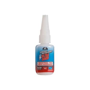Imagem de Adesivo instantâneo industrial 793 com 100gs ultra bond ,colagem ultra