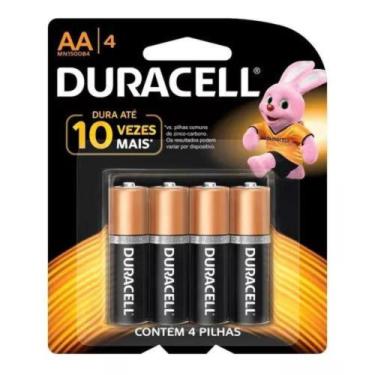 Imagem de Pilha Alcalina AA 4 C/4 - Duracell