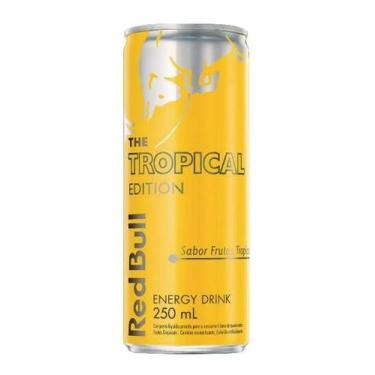 Imagem de Energético Red Bull Frutas Tropicais Edition 250ML, Frutas tropicais, 