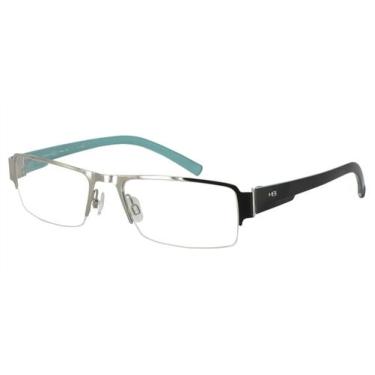 Imagem de Armação de grau hb 93405 navy gray matte black